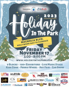 Holiday in the Park 2023 Flyer